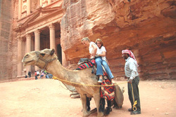 Camel Ride at Wadi Rum