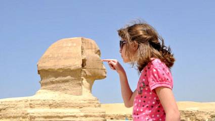 Sphinx, Easter holidays in Egypt