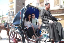 Free Horse Carriage Ride in Luxor