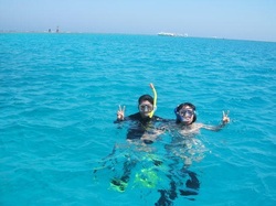 Snorkeling at Hurghada, Cheap Holiday to Egypt
