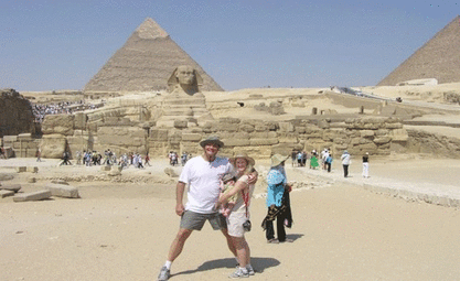 Giza Pyramids, Egypt desert safari